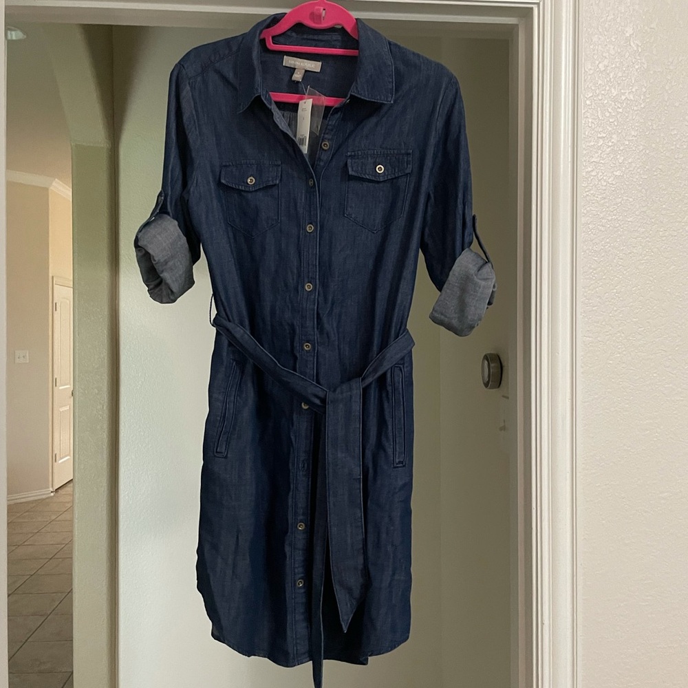 NWT Banana  Republic Jean midi dress